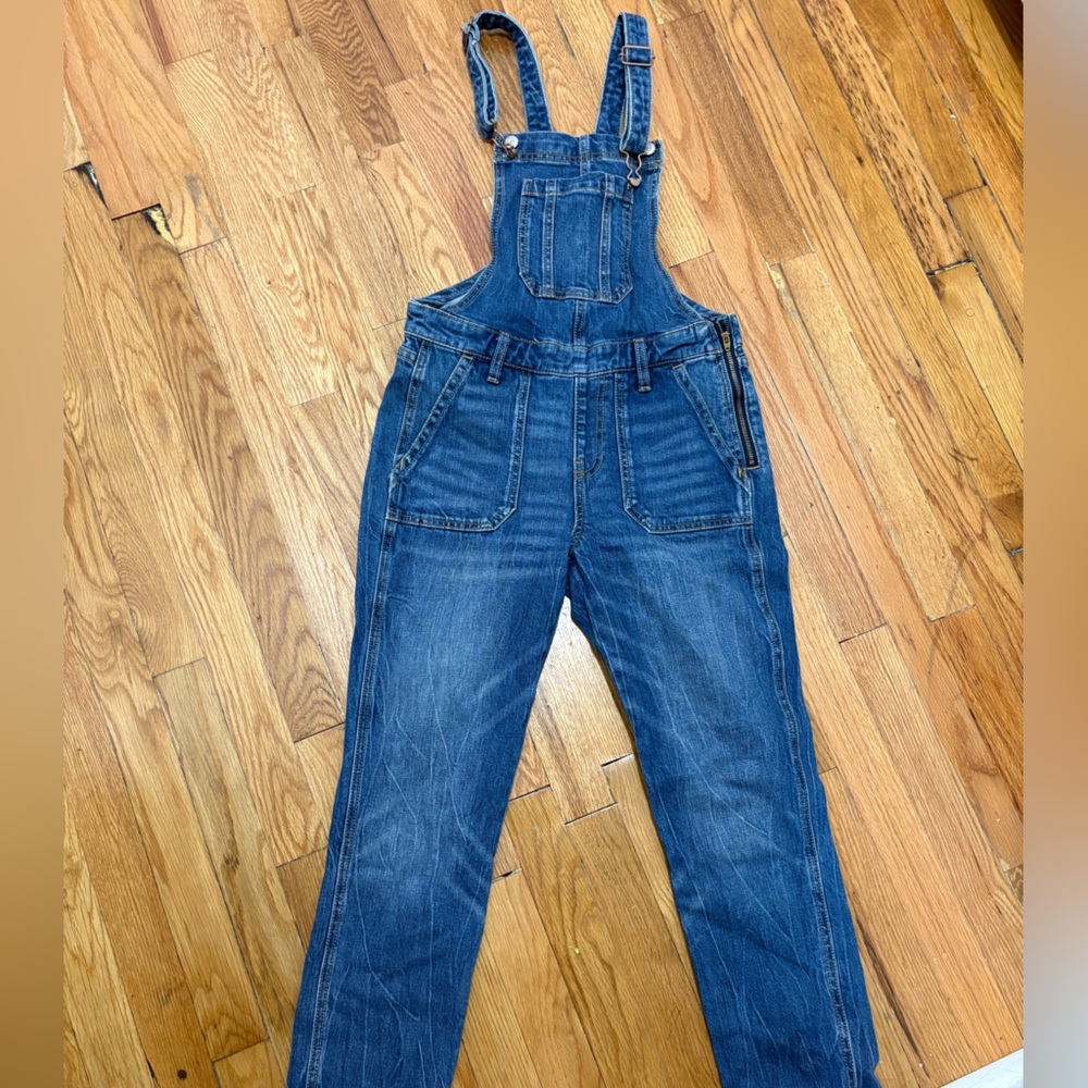Blue Denim Overalls Timeless Design